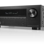 Amplificador de cine en casa Denon AVC-X3800H negro