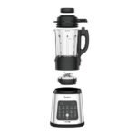 Batidora Moulinex Perfectmix Cook LM835D10 de 1400 W, color plata y negro. - Imagen 2