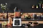Batidora Moulinex Perfectmix Cook LM835D10 de 1400 W, color plata y negro. - Imagen 10