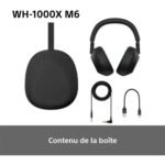 Auriculares inalámbricos Sony WH1000XM6 con cancelación activa de ruido - Negro - Imagen 3