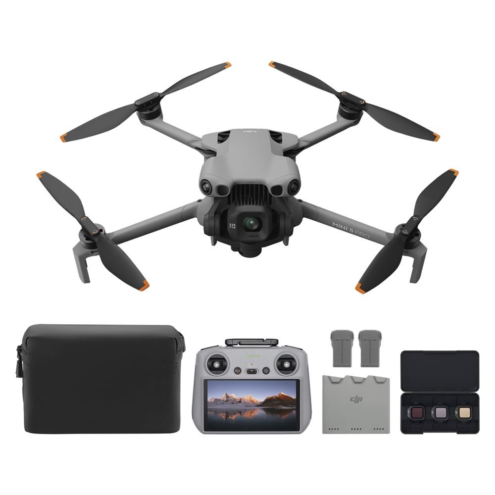 Drone-Dji-Mini-5-Pro-Fly-More-Combo-Gris-avec-radiocommande Dron Dji Lito X1 Fly More Combo RC 2 Gris - Imagen 1