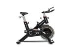 Bicicleta estática Moma Bikes con volante de inercia de 24 kg, pantalla LCD, 4 sensores de frecuencia cardíaca