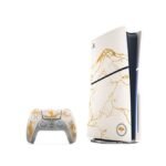 Paquete de consola Sony PS5 Slim Standard ® Gold - Edición limitada Ghost of Yōtei™