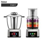 Procesador de alimentos con función de cocción Magimix Cook Expert XL Connect 18914, 1800 W, color platino
