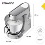 Robot de repostería Kenwood KVL85.009SI 1200 W Plata - Imagen 5