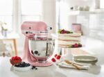 Batidora de pie KitchenAid 5KSM175PSEDR de 300 W, color rosa. - Imagen 2