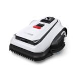 Robot cortacésped inalámbrico Ecovacs Goat A1600 LiDAR Pro, color blanco.